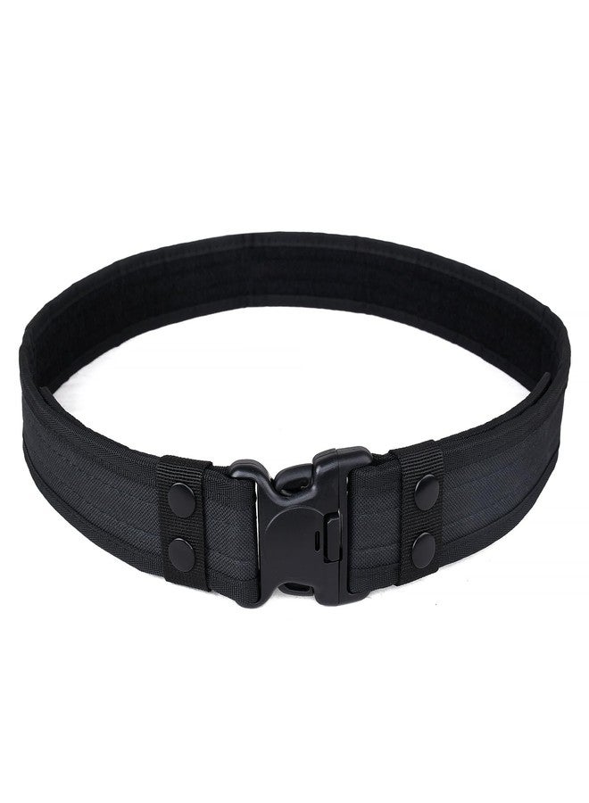 Eastern Tactical Supply Military-Grade Tactical Belt, 5 Tactical Colorways, 25"-47" Adjustable Waist Hunting Hiking Camping Duty Belt Police Duty Belts Law Enforcement Security (Black, S) - Image 1